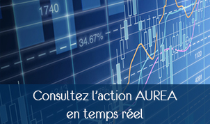 Consultez l’action AUREA en temps réel